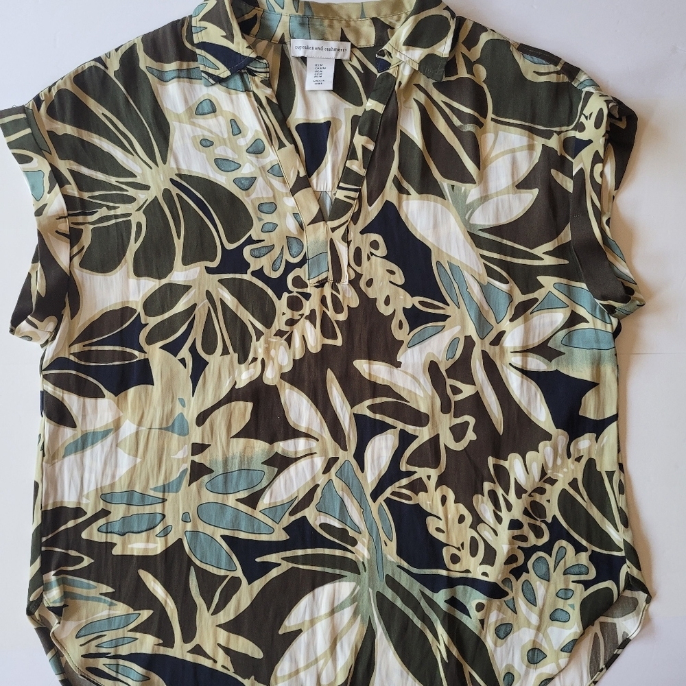 Floral Print Women's Top
